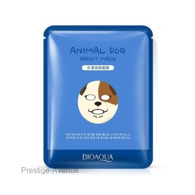 Увлажняющая тканевая маска для лица Animal Face Dog