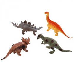 Играем Вместе Динозавры (4шт., в пакете, от 3 лет) B1084626-R, (Shantou City Daxiang Plastic Toy Products Co., Ltd)