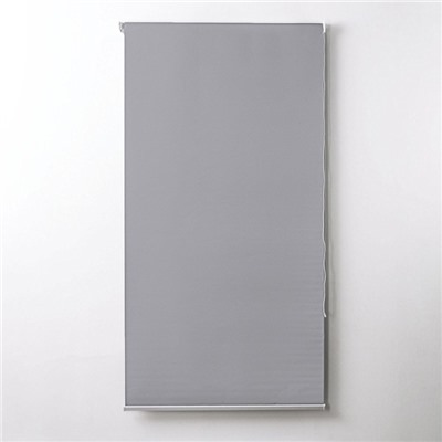 Штора рулонная «Механика», 100×180 см (с учётом креплений 3,5 см), цвет серый