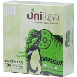 UNITEA. Green tea карт.пачка, 100 пак.
