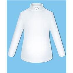 Школьная водолазка(блузка) для девочки с декором из страз 74482-ДШ21