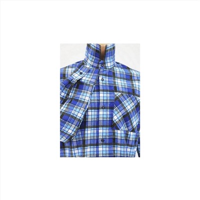 Рубашка мужская 1 карман 01ТУ фланель  Модель: КС-р-01ту