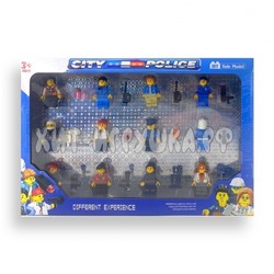 Фигурки для конструктора Городская полиция 12 шт в наборе 22625, 22625