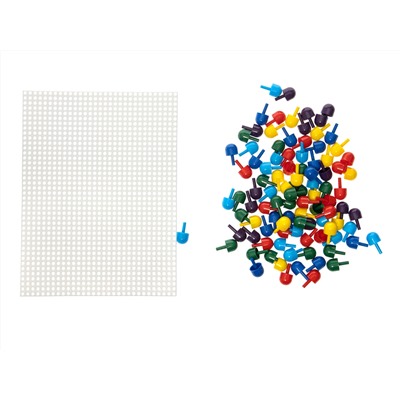 Детская пластмассовая мозаика (120 элементов)
