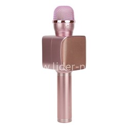 Колонка-микрофон (YS-68) Bluetooth/USB/micro SD/караоке (розовый)