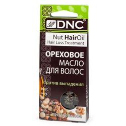 DNC Масло ореховое для волос Питательное (против выпадения) 3х15мл