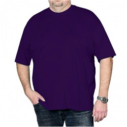 Футболка мужская, большого размера, фиолетового цвета (FAYZ-M)
