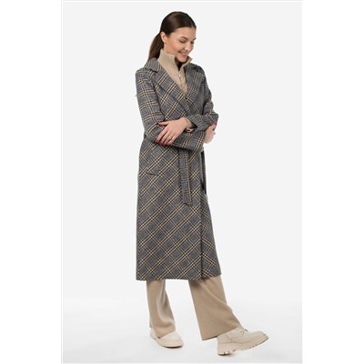 01-11082 Пальто женское демисезонное (пояс)
