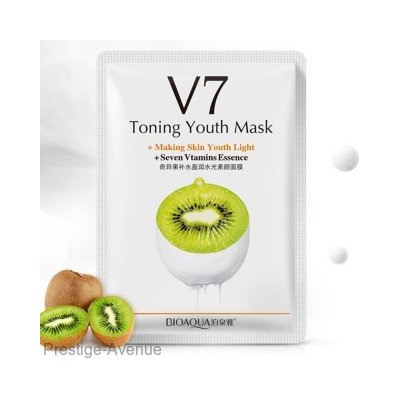 Витаминная маска «BIOAQUA» из серии V7 с экстрактом киви