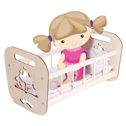 Кроватка для кукол «Надюша»