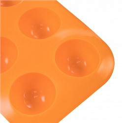 Форма силиконовая Полусфера 55 мм, 6 ячеек