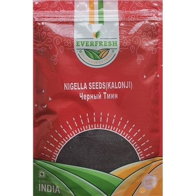 NIGELLA SEEDS Kalonji, Everfresh (ЧЁРНЫЙ ТМИН, Эверфреш), 100 г.