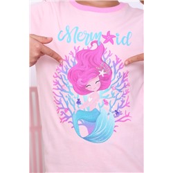 Пижама с брюками Русалка длинный рукав НАТАЛИ #875442