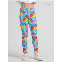 Леггинсы Сердечки ФС