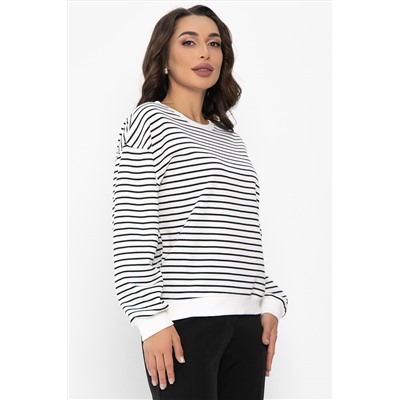 Джемпер Вечность (айвори/полоска) Б14096-20М