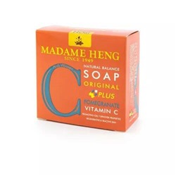Natural Balance SOAP Original Plus POMEGRANATE VITAMIN C, Madame Heng (Мыло стимулирующее обен клеток С ГРАНАТОМ И ВИТАМИНОМ С, Мадам Хенг), 150 г.