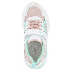 VZD_201208 бел/роз Кроссовки для девочек (26-31)/12