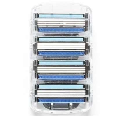 TOPTECH 3 RAZOR MAN PROFESSIONAL-3 Кассета 4шт (совместимы с мак3)