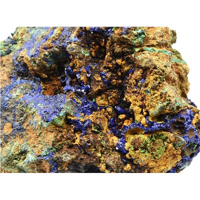 Азурмалахит камень 73*46*41мм, 160-169г