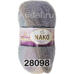 Пряжа Nako Mohair Delicate Colorflow