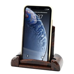 Подставка под телефон из обсидиана 130*55*105мм.