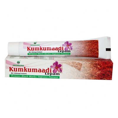 KUMKUMADI Lepam, Nagarjuna (Восстанавливающий крем для лица КУМКУМАДИ ЛЕПАМ, Нагарджуна), 10 г.