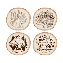 Выжигание на спиле дерева с картинками