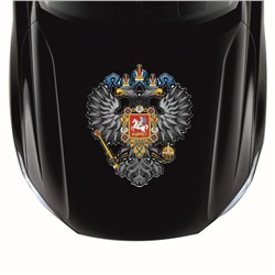 Наклейка на авто "Герб Российской Империи", 100*100 мм
