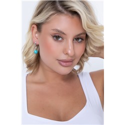 СЕРЬГИ БОСКОНА (БИРЮЗА)