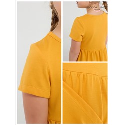 Платье Тия горчица 3033