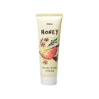 HONEY Facial Scrub Cream, Mistine (Крем-скраб для лица С МЕДОМ, Мистин), 85 г.