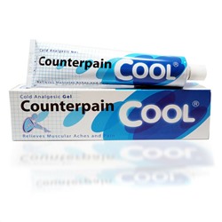 Cold Analgesic Balm COUNTERPAIN, TAISHO (Обезболивающий охлаждающий гель КОНТЕРПЭЙН), 60 г. - СРОК ГОДНОСТИ ДО 30 ИЮНЯ 2025 ГОДА