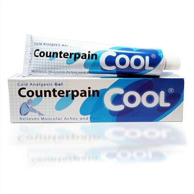 Cold Analgesic Balm COUNTERPAIN, TAISHO (Обезболивающий охлаждающий гель КОНТЕРПЭЙН), 60 г. - СРОК ГОДНОСТИ ДО 30 ИЮНЯ 2025 ГОДА