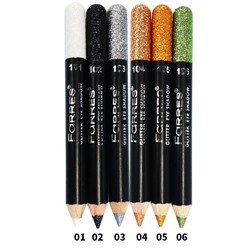 Карандаш GLITTER д/глаз 014MB (толстый) тон 101 белый Farres АКЦИЯ! СКИДКА 10%