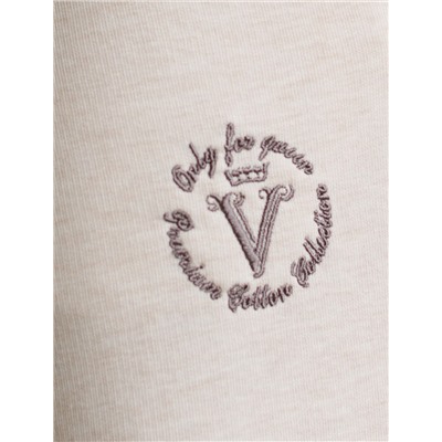 Прямые брюки из петельчатого футера-трехнитки