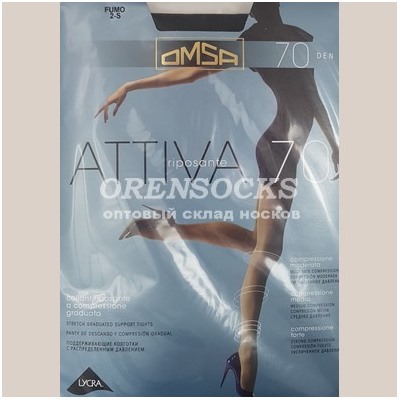 КОЛГОТКИ OMSA ATTIVA 70 DEN, С ПОДДЕРЖИВАЮЩИМ ЭФФЕКТОМ 006