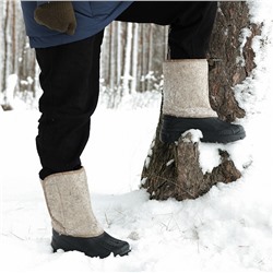 Сапоги комбинированные женские "Ангара" с липучкой (арт. СТ-05Ж) войлок + ЭВА