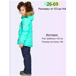 Костюм Т2440 бирюза