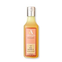 Argan BODY MASSAGE OIL anti stretch mark formula, Aaranyaa (АРГАНОВОЕ массажное масло против растяжек, Аараньяа), 225 мл. - СРОК ГОДНОСТИ ДО 31 ИЮЛЯ 2025 ГОДА