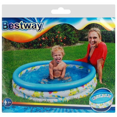 Бассейн Bestway Океан 2+ 102*25см / пакет 51008