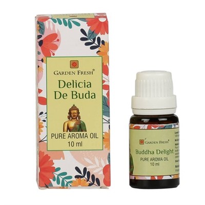 BUDDHA DELIGHT Pure Aroma Oil, Garden Fresh (ВОСТОРГ БУДДЫ чистое ароматическое масло, Гарден Фреш), 10 мл.