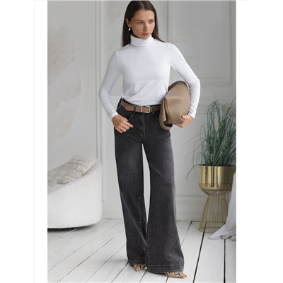 Водолазка из премиального хлопка с эластаном