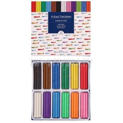Пластилин воск. 12 цв. 250 гр Happycolor в ассортименте Bruno Visconti 34-0009/1, 34-0009/1