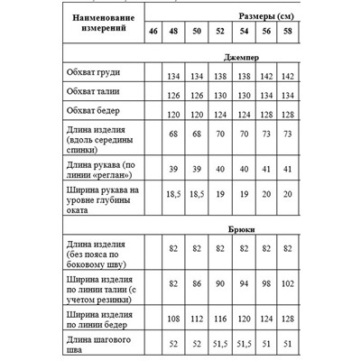 Медея и К 2096, Брюки,  Джемпер