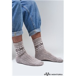 Носки из 100% монгольской шерсти         (арт. 01106)