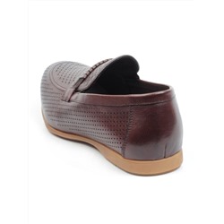 C150-2 BROWN Полуботинки мужские (натуральная кожа) размер