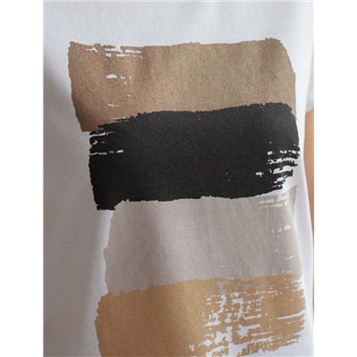 Футболка из 100% хлопка с авторским принтом