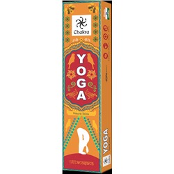 Chakra Yoga UTTANASANA Natural Sticks, Zed Black (Чакра Йога УТТАНАСАНА натуральные благовония палочки, Зед Блэк), уп. 15 г.