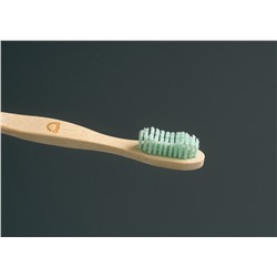 GREEN, Antibacterial, Eco, Bamboo Toothbrush, SOFT, Jungle Story (ЗЕЛЁНАЯ, детская, антибактериальная, эко, бамбуковая зубная щётка), 1 шт.