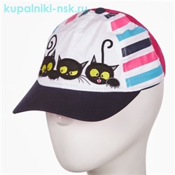 BK 100227 Б Бейсболка для девочки (50-52)